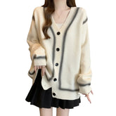 Long Sleeve Button Down Knitted Cardigan